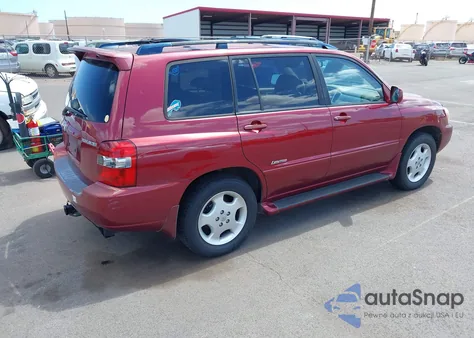 2007 Toyota Highlander Limited V6 z USA, uszkodzony, nr VIN JTEEP21A870223851